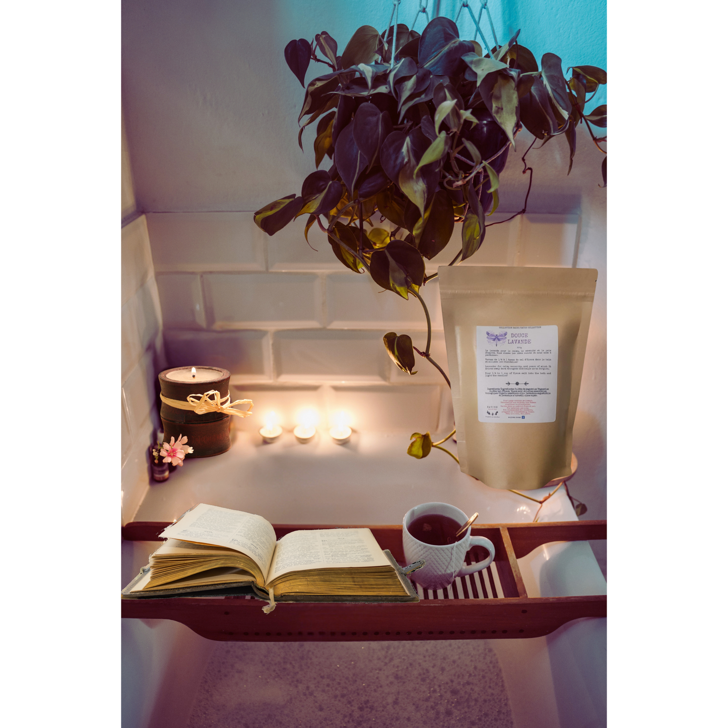 Bain Deux Lavandes/ Two Lavenders