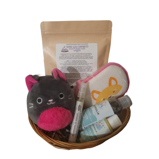 Cadeau bébé/shower Mimi le chat