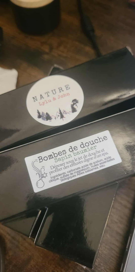 Bombe de douche Sapin — Détente Spa Inspirée de la Forêt