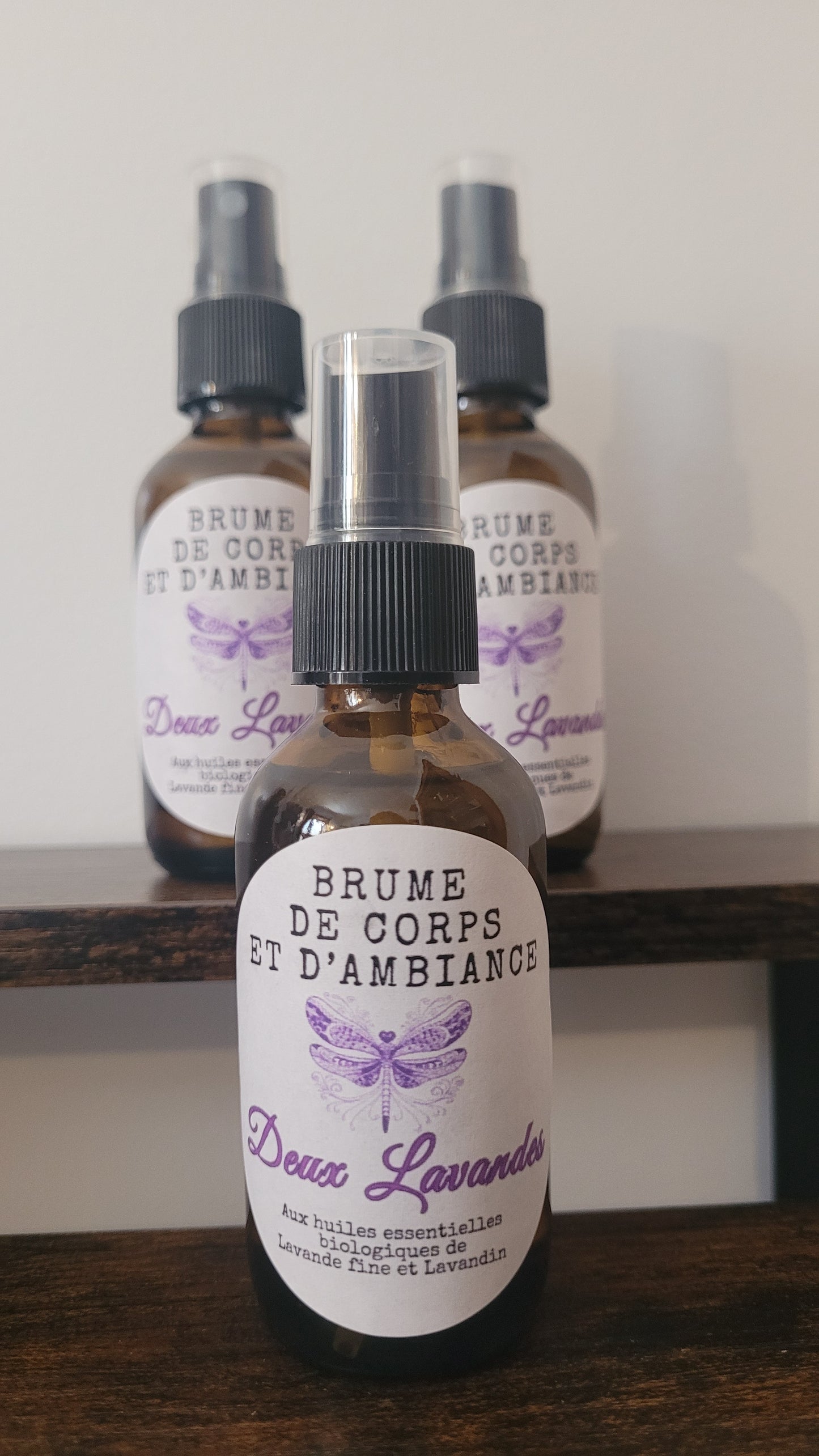 Brume de corps et d'ambiance deux lavandes